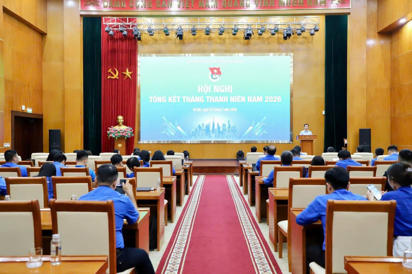 ĐOÀN THANH NIÊN VEC NHẬN BẰNG KHEN CỦA ĐOÀN THANH NIÊN CHÍNH PHỦ VÌ ĐÃ CÓ THÀNH TÍCH XUẤT SẮC TRONG TỔ CHỨC, TRIỂN KHAI THÁNG THANH NIÊN NĂM 2026